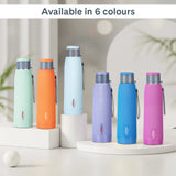 Borosil Larah Lava Fluted PU Thermoware Bottle 700Ml