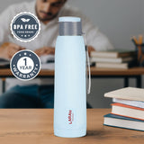 Borosil Larah Lava Fluted PU Thermoware Bottle 700Ml