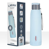 Borosil Larah Lava Fluted PU Thermoware Bottle 700Ml