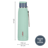 Borosil Larah Lava Fluted PU Thermoware Bottle 700Ml