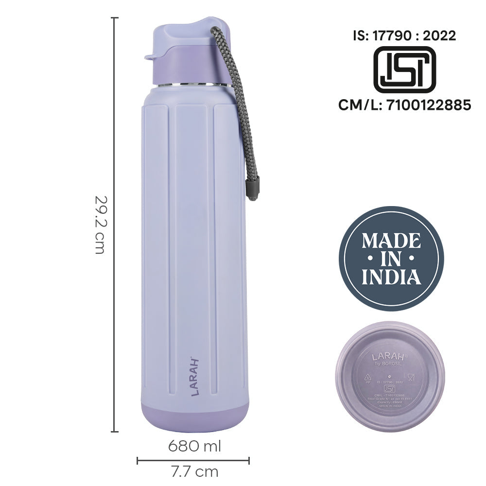 Borosil Larah Amaze Thermoware Bottle