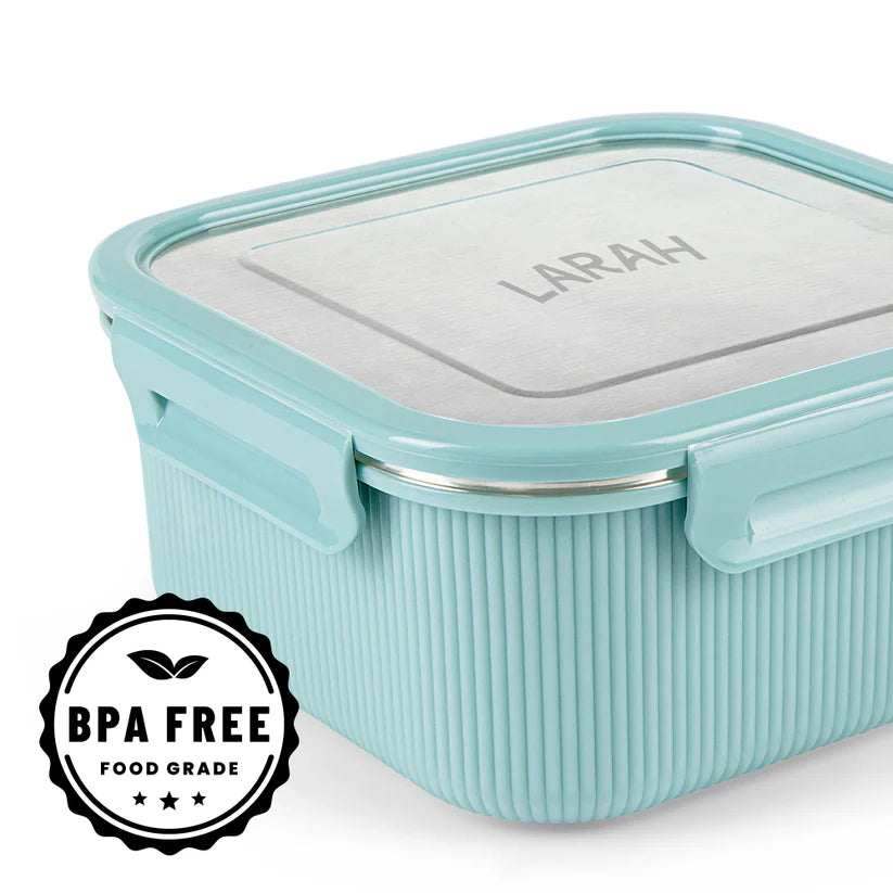 Borosil Larah Freshbyte Square Container with Lid