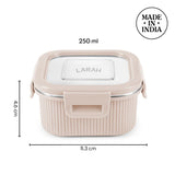 Borosil Larah Freshbyte Square Container with Lid