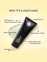 Sugar Tan Ban Hyaluronic Acid Sunscreen Gel with SPF 50+ PA+++