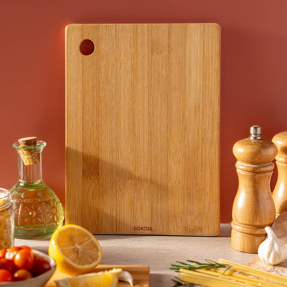 Borosil Bamboo Wood Chopping Board 14mm