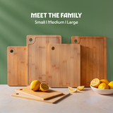 Borosil Bamboo Wood Chopping Board 14mm