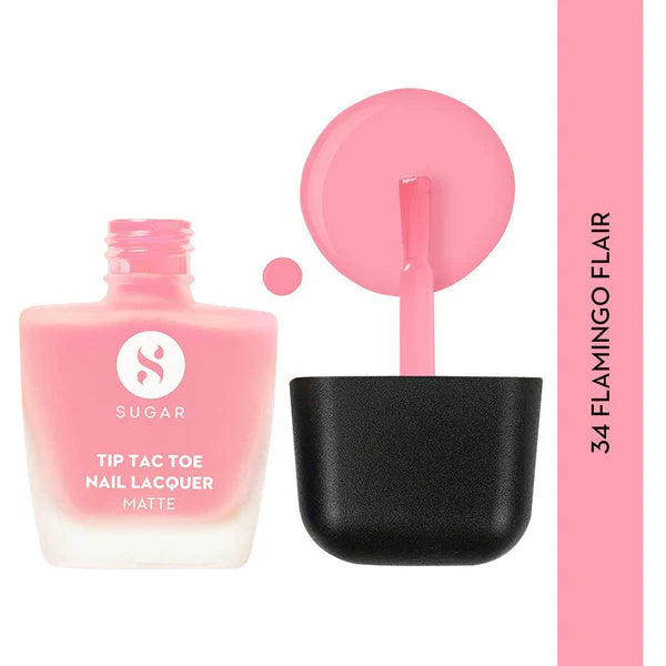 Sugar Tip Tac Toe Nail Lacquer Matte
