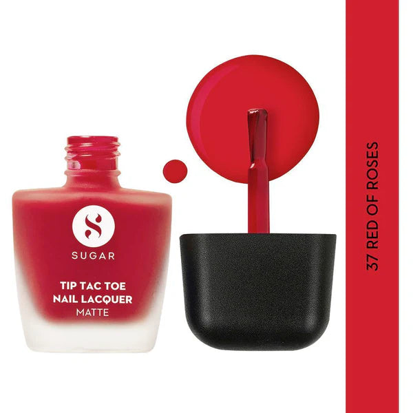 Sugar Tip Tac Toe Nail Lacquer Matte