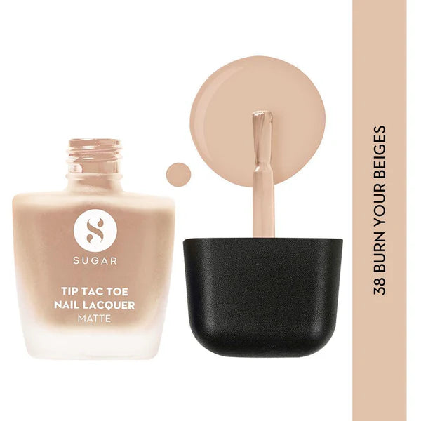 Sugar Tip Tac Toe Nail Lacquer Matte