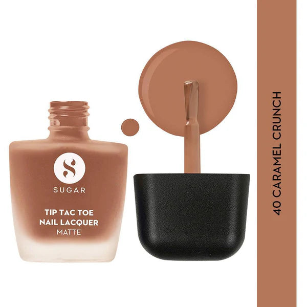 Sugar Tip Tac Toe Nail Lacquer Matte