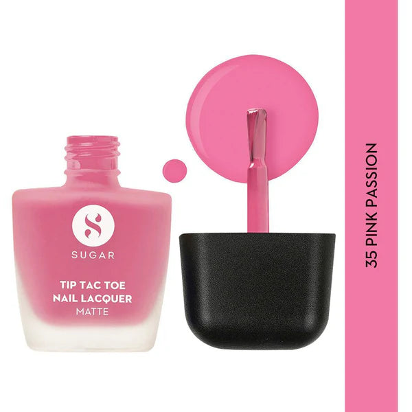 Sugar Tip Tac Toe Nail Lacquer Matte