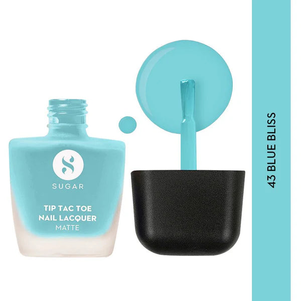 Sugar Tip Tac Toe Nail Lacquer Matte