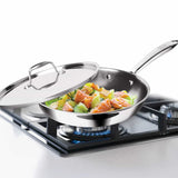 Milton Triply Stainless Steel Fry Pan With Lid