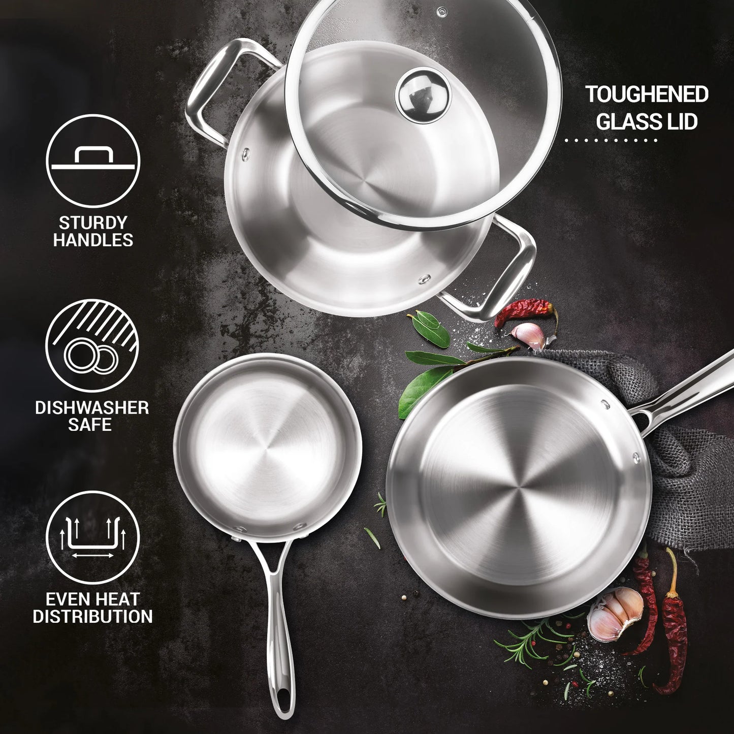 Milton Triply 3 Pcs Set