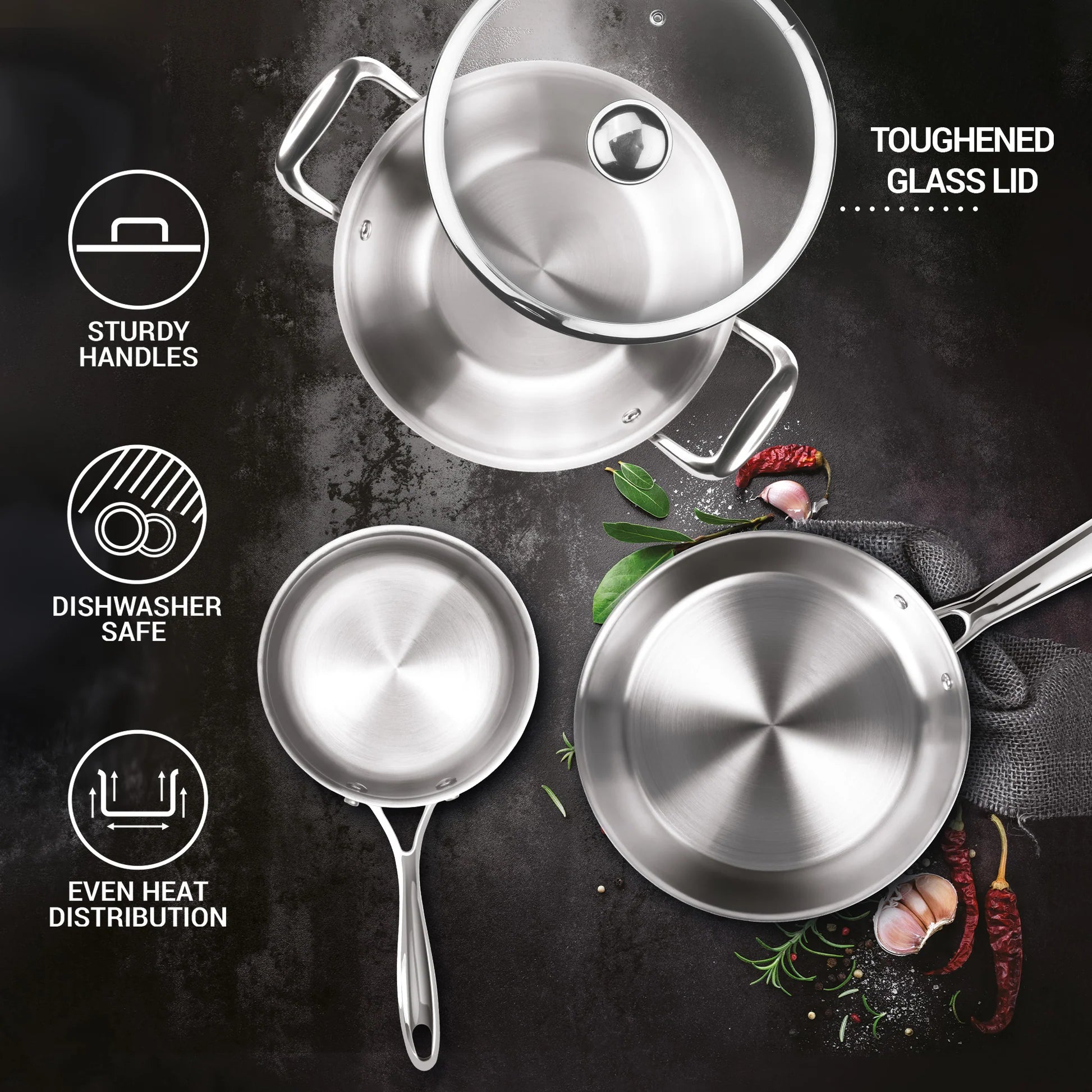 Milton Triply 3 Pcs Set
