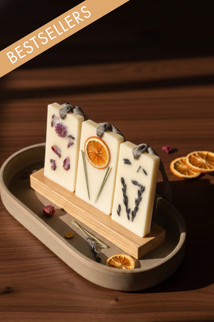 Doft Signature Trio - Wax Tablets | Flower Blossom, Lemongrass and Lavender