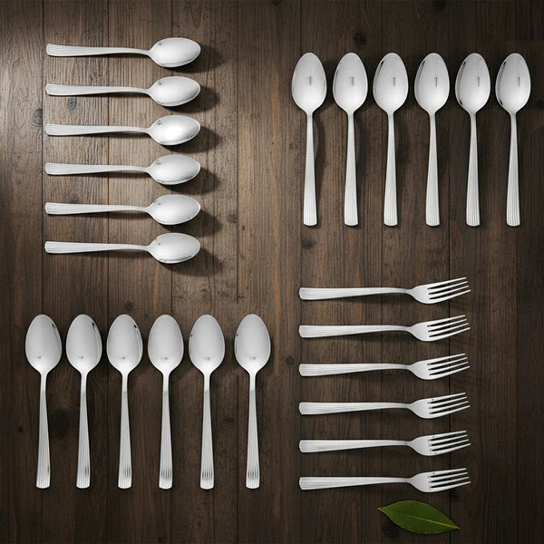Borosil Vintage Cutlery Set, 24pcs