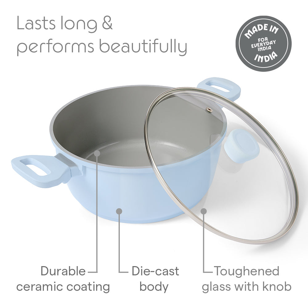 Borosil Vajra Ceramic Casserole