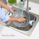 Borosil Vajra Ceramic Deep Kadhai 20CM - 2.3L