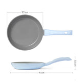 Borosil Vajra Ceramic Fry Pan