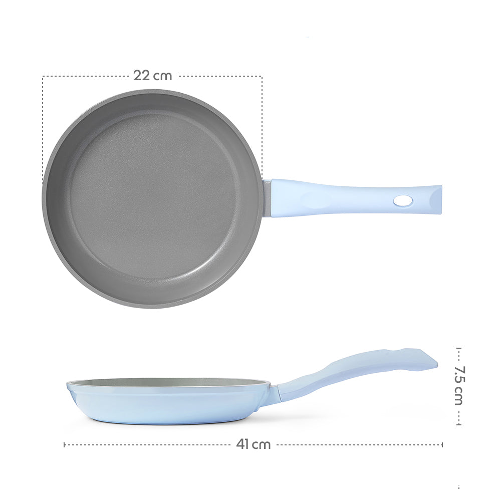 Borosil Vajra Ceramic Fry Pan