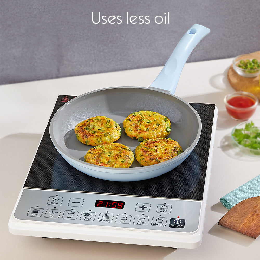 Borosil Vajra Ceramic Fry Pan