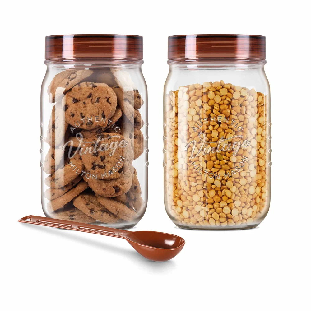 Milton Vintage Pet Jars 2pec set 1500ML