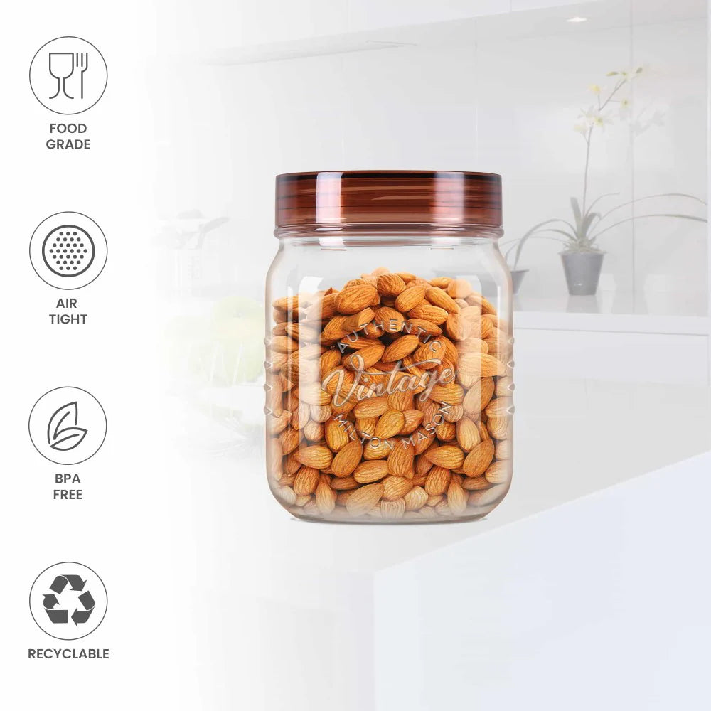 Milton Vintage Pet Jars 2pec set 1500ML