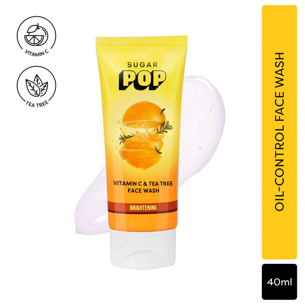 Sugar Vitamin C & Tea Tree Face Wash