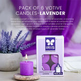 IRIS Lavender Votive Candles 32gm