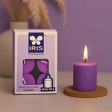 IRIS Lavender Votive Candles 32gm