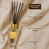IRIS Celeste White Musk Reed Diffuser Set 150ml