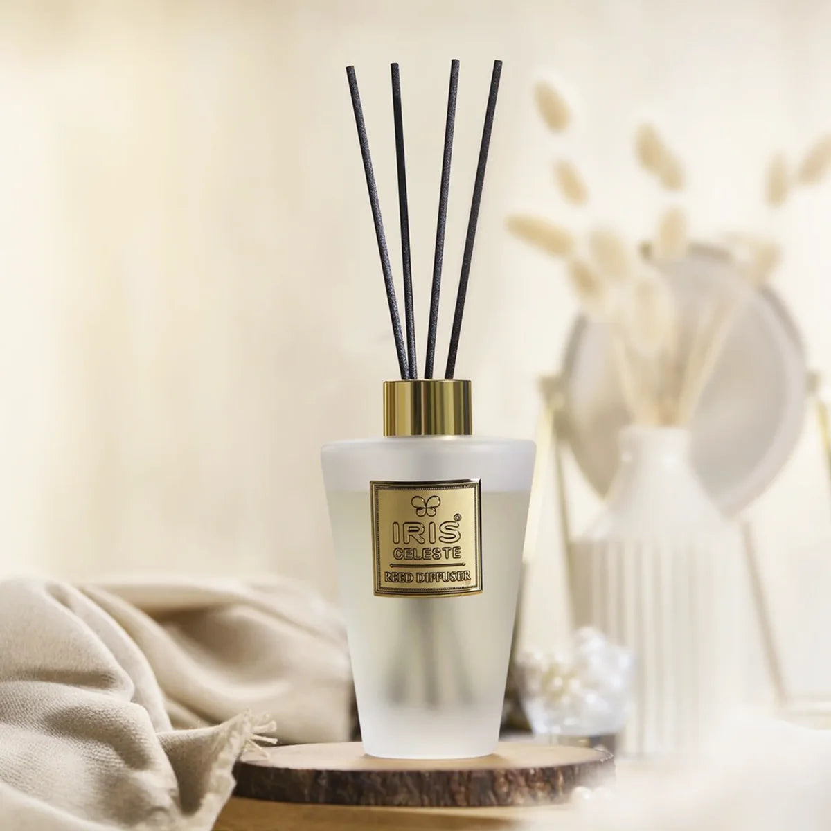 IRIS Celeste White Musk Reed Diffuser Set 150ml