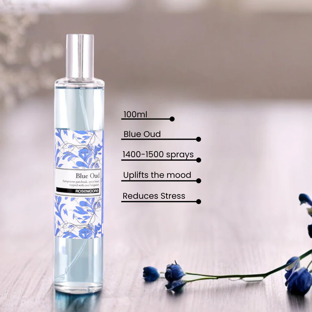 Rosemoore Blue Oud Scented Home & Room Spray 100 ml