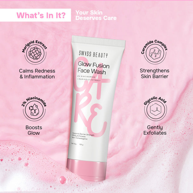 Swiss Beauty Care Glow Fusion Face Wash
