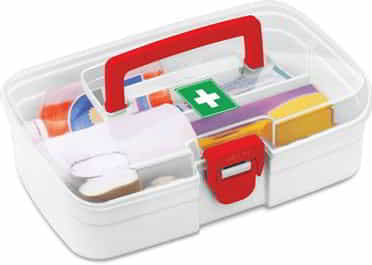 Milton First Aid Box Standard White