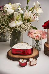 Doft Red Sweetheart -Bowl Candle | Peony