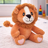 Mirada Sitting Lion Toy - Brown – 27cm