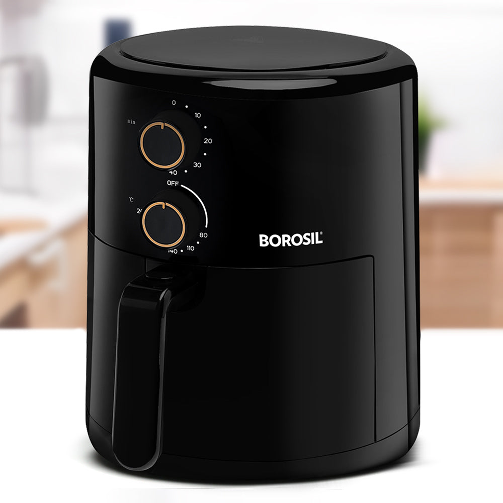 Borosil Smart Electric Air Fryer For Healthy Cooking 1450W