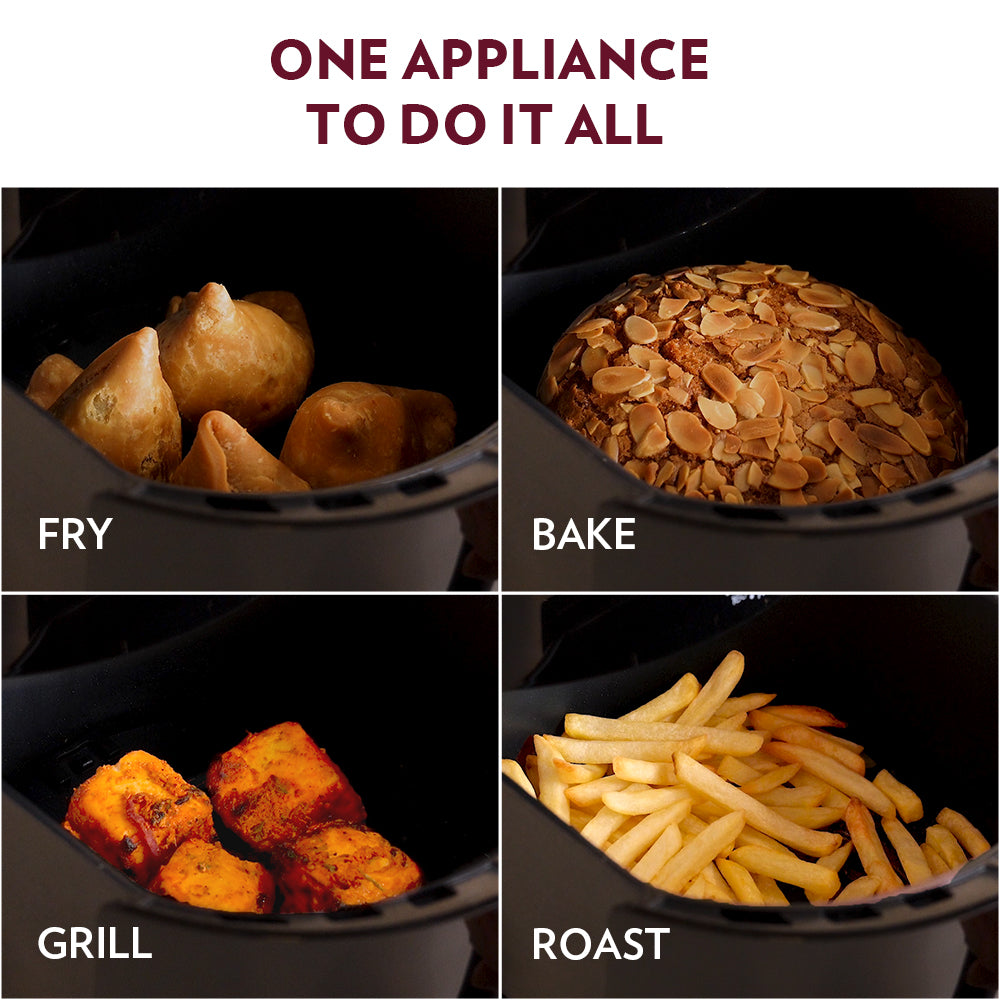 Borosil Smart Electric Air Fryer For Healthy Cooking 1450W