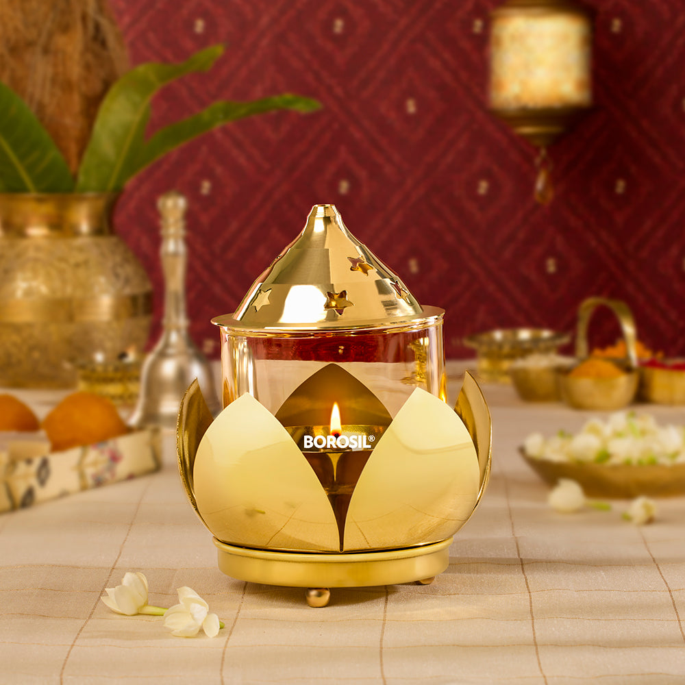 Borosil Shubh Akhand Diya, Medium