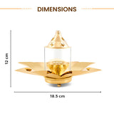Borosil Kamal Akhand Diya, Small
