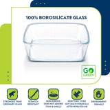 Borosil Square Baking Dish 1L