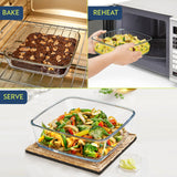 Borosil Square Baking Dish 1L