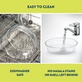 Borosil Oven Safe Glass Round Dish 2L