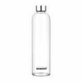 Borosil Crysto Narrow Mouth Clear Glass Bottle