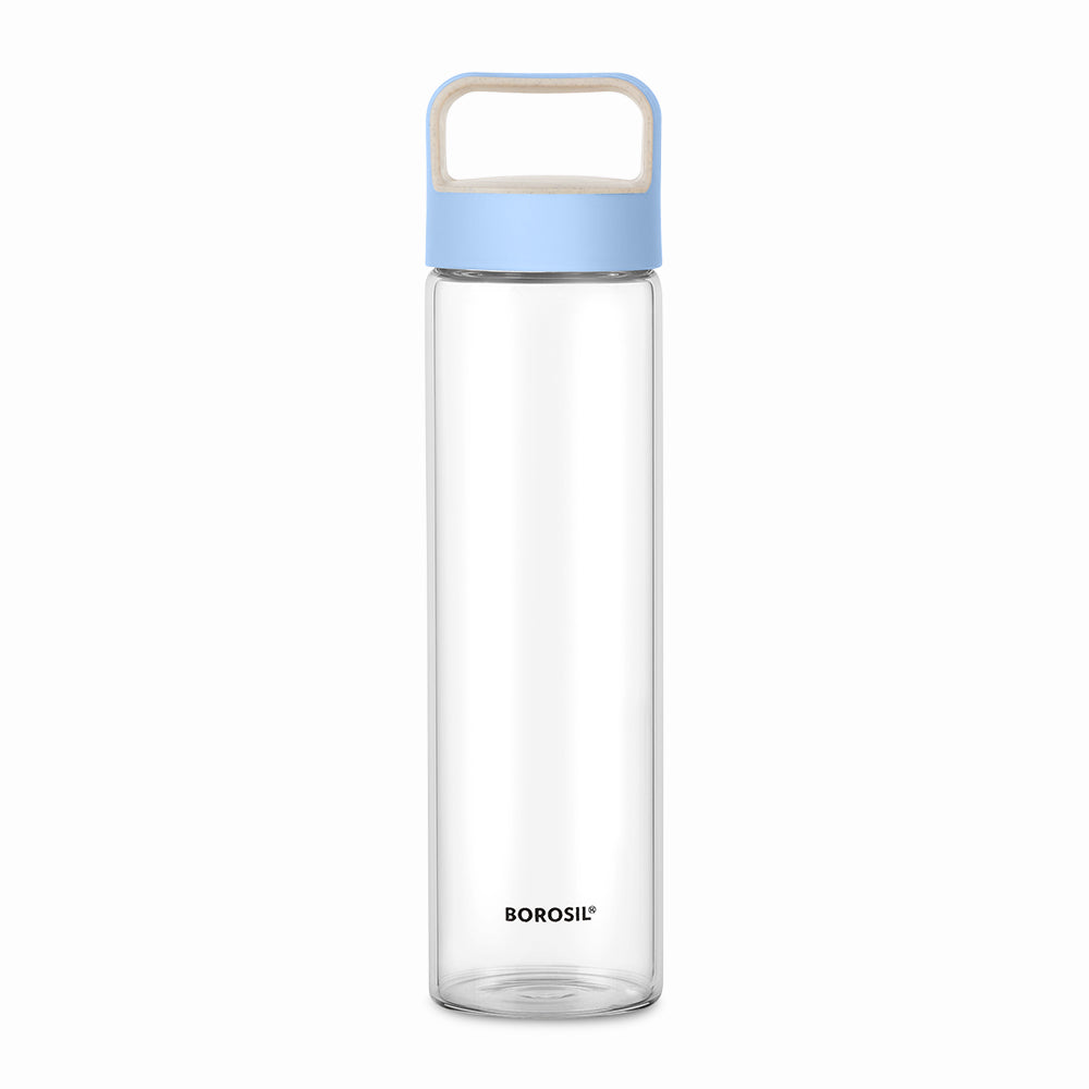Borosil Personalised Neo Borosilicate Clear Glass Bottle