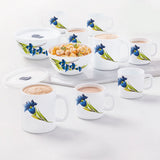 Borosil Larah Nina Snack Set w Mugs