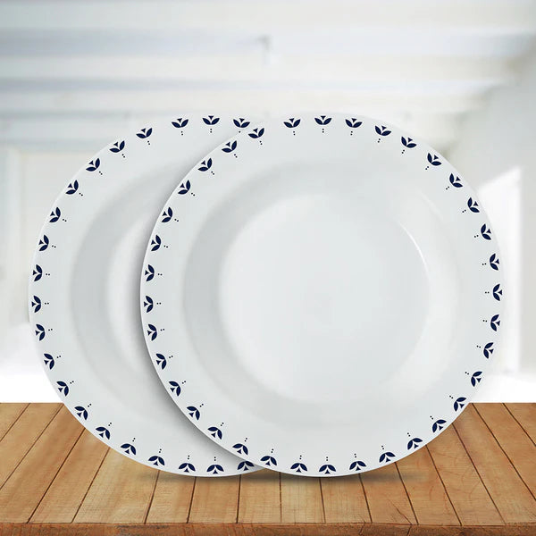 Borosil Larah Fabula Snack Plate, 2 pc