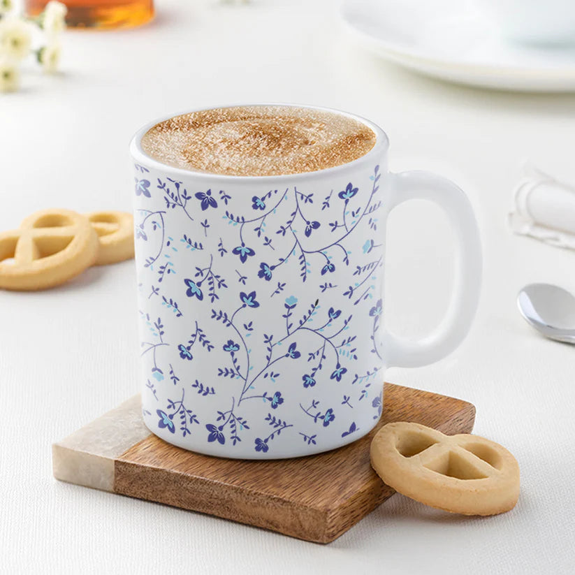 Borosil Larah Spring Mug, Blue 320ml